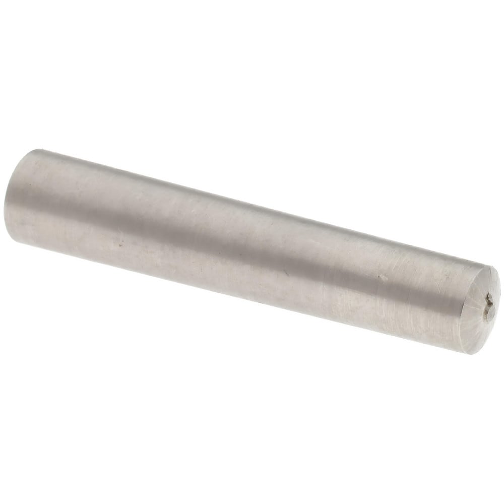 Size 5, 0.2578" Small End Diam, 0.289" Large End Diam, Passivated Stainless Steel Taper Pin