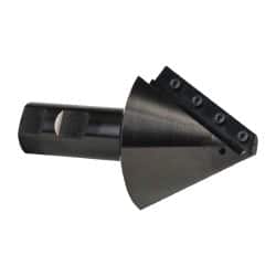 Cutting Tool Technologies 6NLC-020 2.84" Max Diam, 1" Shank Diam, 2.01" LOC, 60° Included Angle, Indexable Countersink 