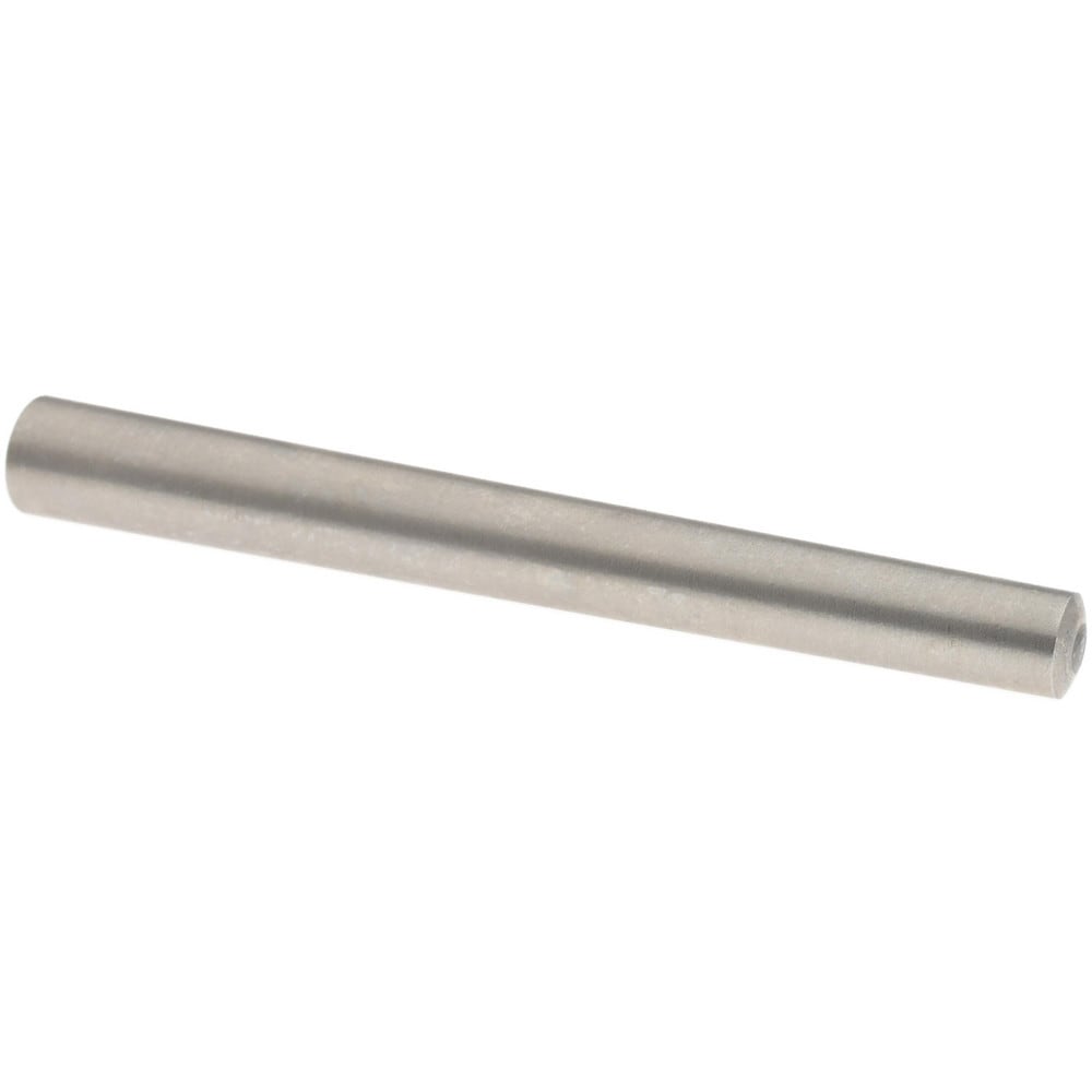 Size 6, 0.2786" Small End Diam, 0.341" Large End Diam, Passivated Stainless Steel Taper Pin