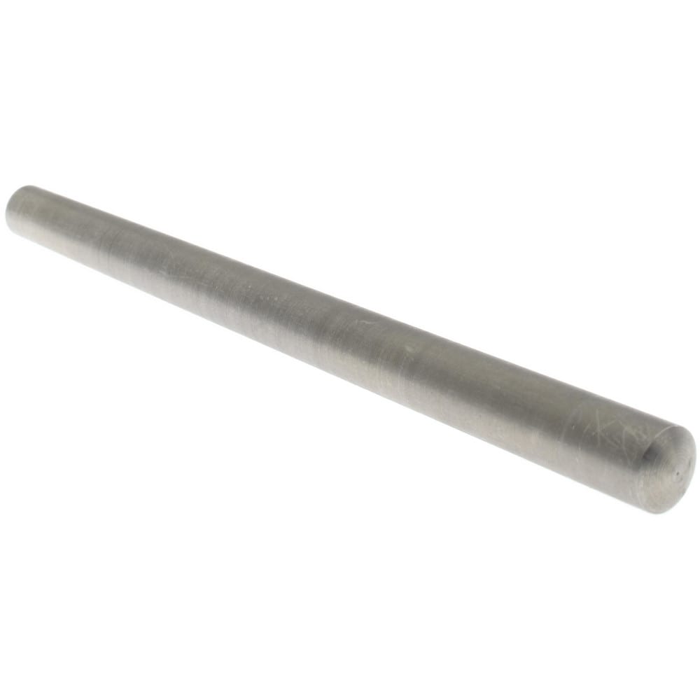 Size 6, 0.2578" Small End Diam, 0.341" Large End Diam, Passivated Stainless Steel Taper Pin