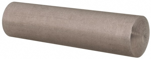 Size 7, 0.3778" Small End Diam, 0.409" Large End Diam, Passivated Stainless Steel Taper Pin