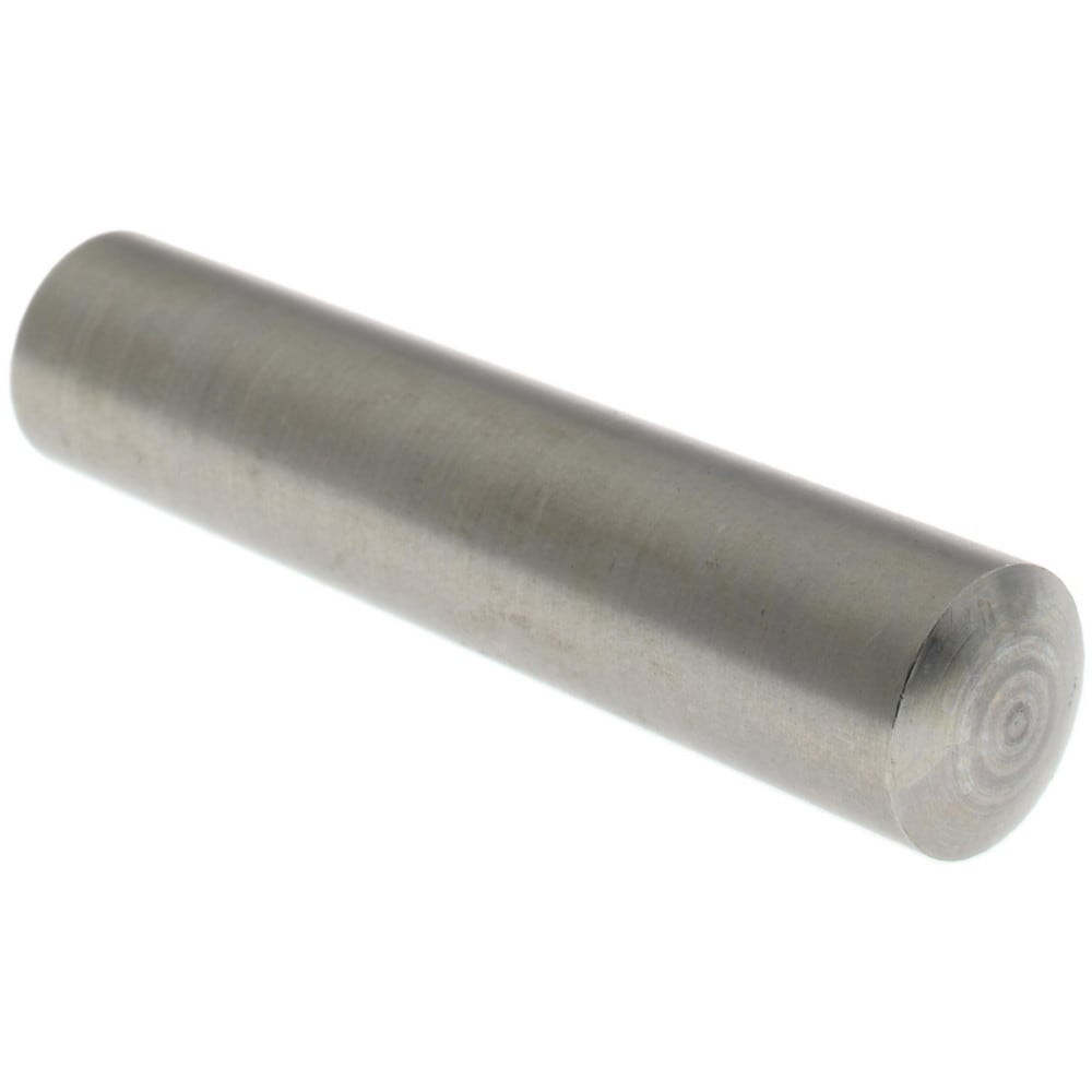 Size 7, 0.3726" Small End Diam, 0.409" Large End Diam, Passivated Stainless Steel Taper Pin
