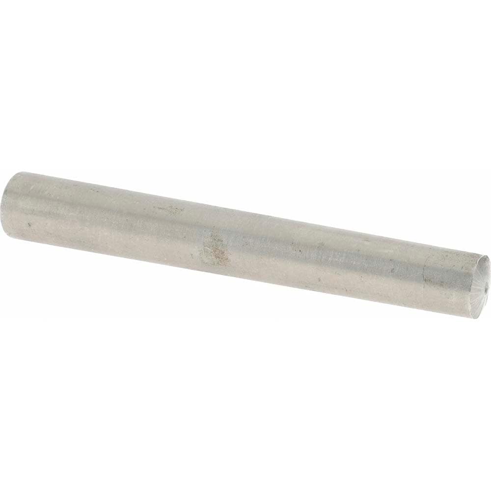 Size 8, 0.4192" Small End Diam, 0.492" Large End Diam, Passivated Stainless Steel Taper Pin