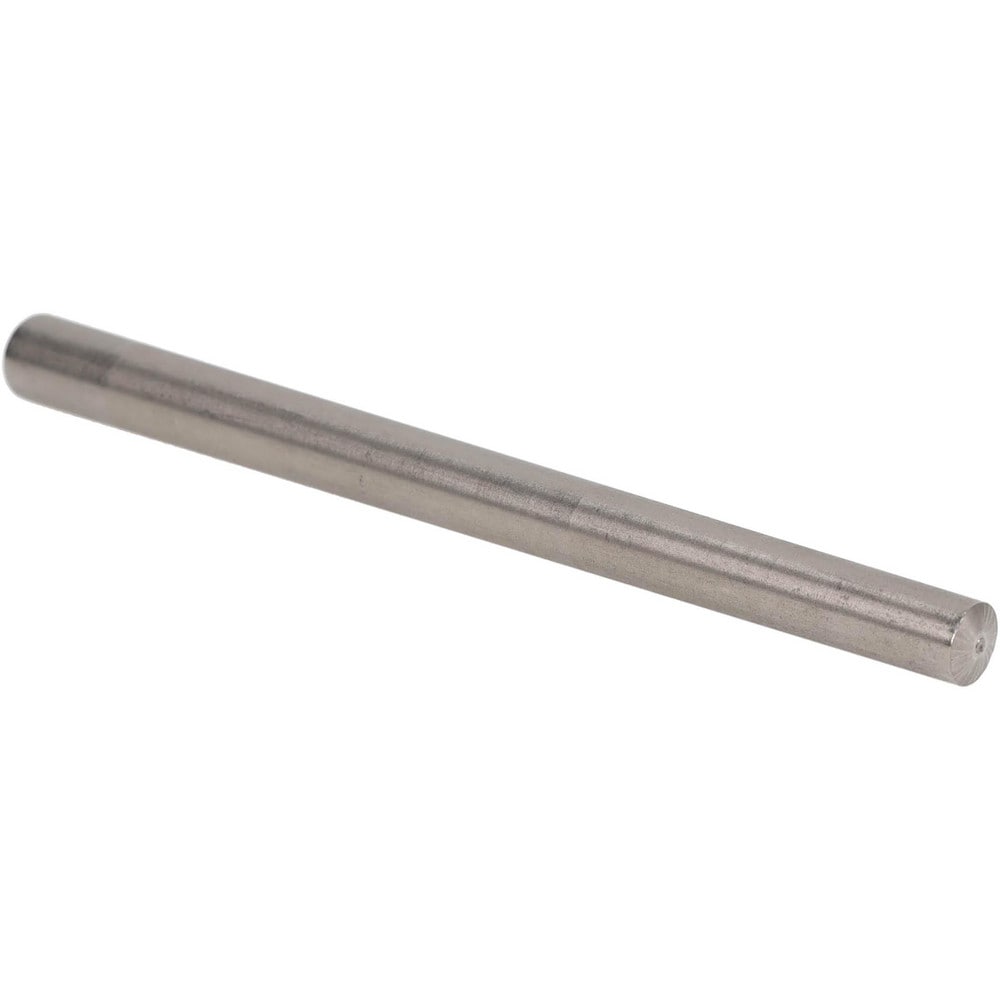 Size 8, 0.3672" Small End Diam, 0.492" Large End Diam, Passivated Stainless Steel Taper Pin
