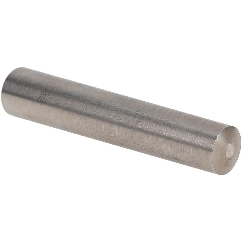 Size 9, 0.5286" Small End Diam, 0.591" Large End Diam, Passivated Stainless Steel Taper Pin