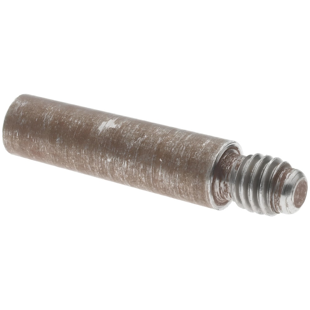 Size 3, 0.217" Large End Diam, Uncoated Steel #10-32 Threaded Taper Pin