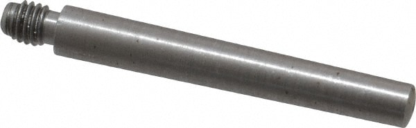 Size 3, 0.217" Large End Diam, Uncoated Steel #10-32 Threaded Taper Pin