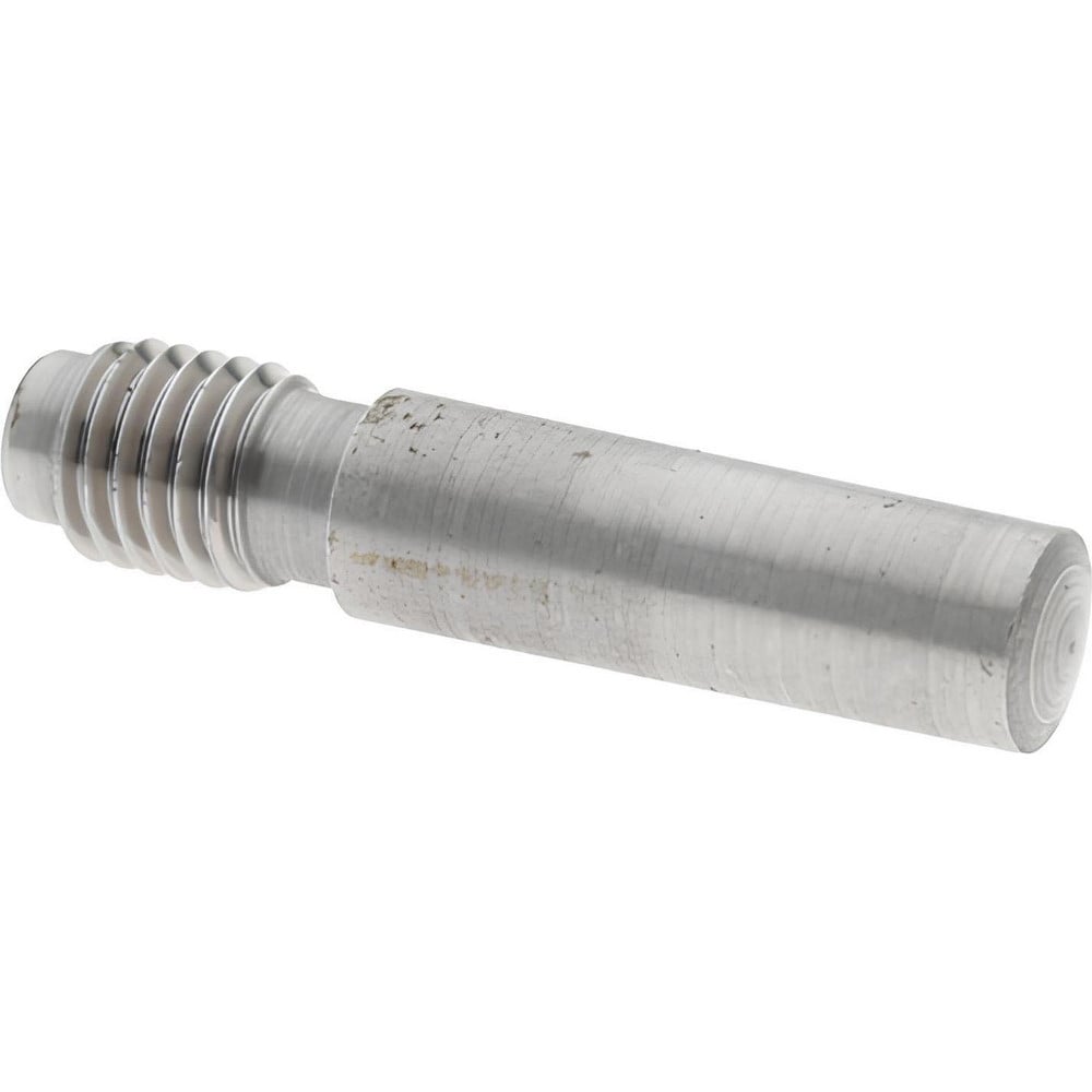 Size 4, 0.248" Large End Diam, Uncoated Steel 1/4-28 Threaded Taper Pin