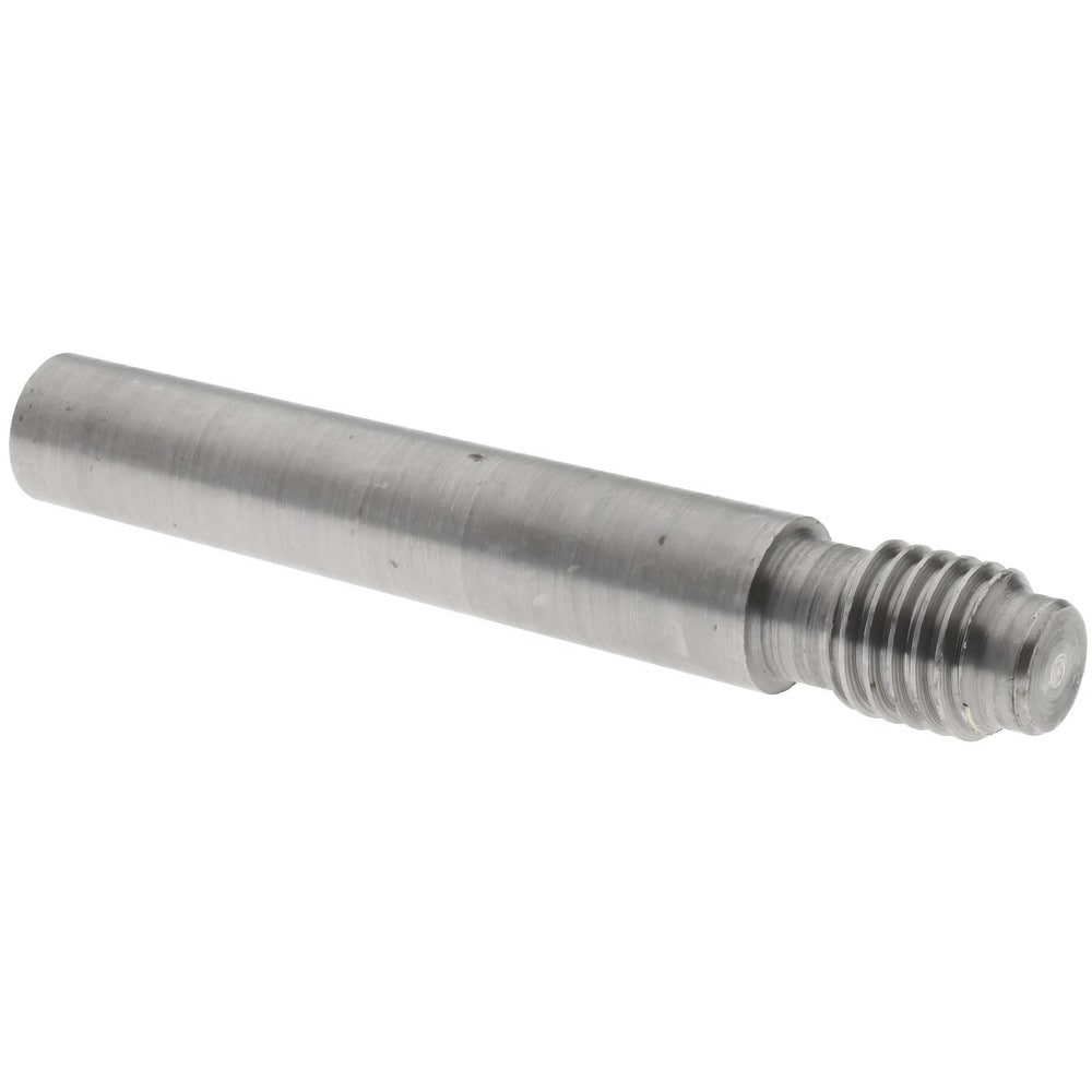 Size 4, 0.248" Large End Diam, Uncoated Steel 1/4-28 Threaded Taper Pin