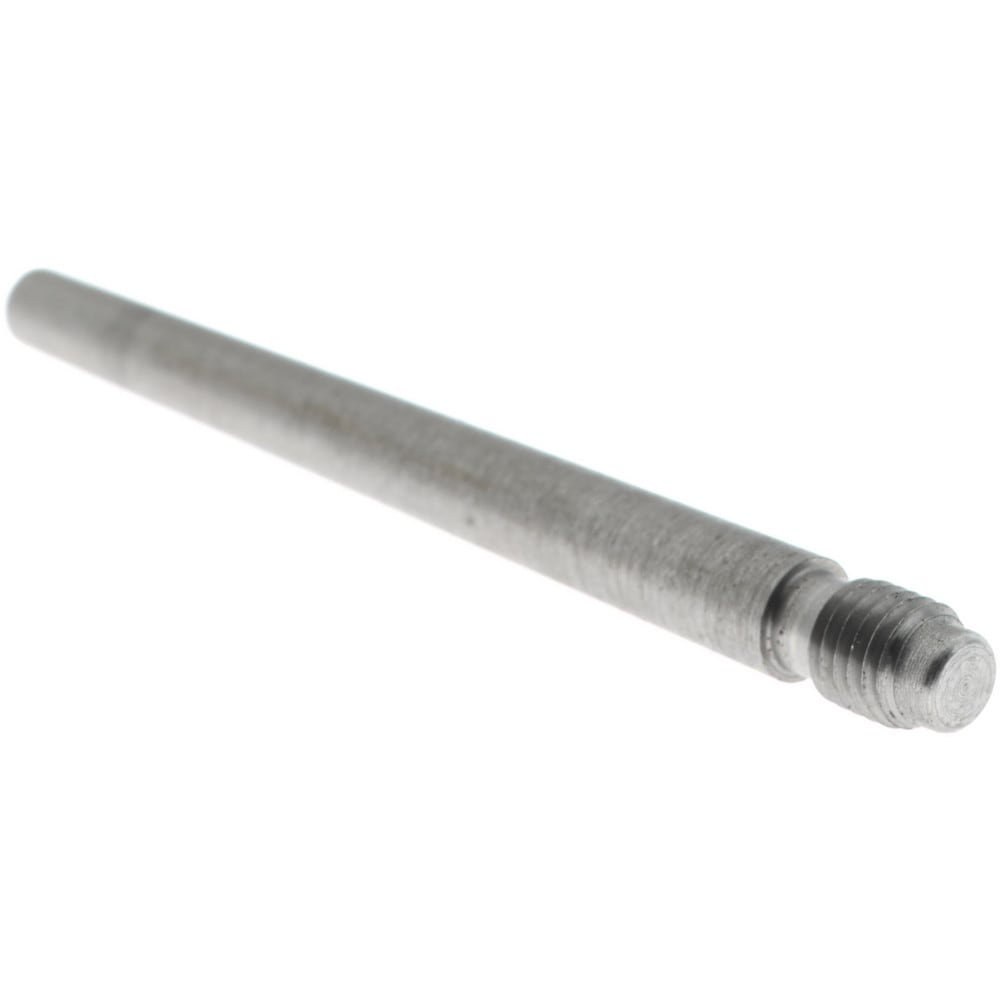 Size 4, 0.248" Large End Diam, Uncoated Steel 1/4-28 Threaded Taper Pin