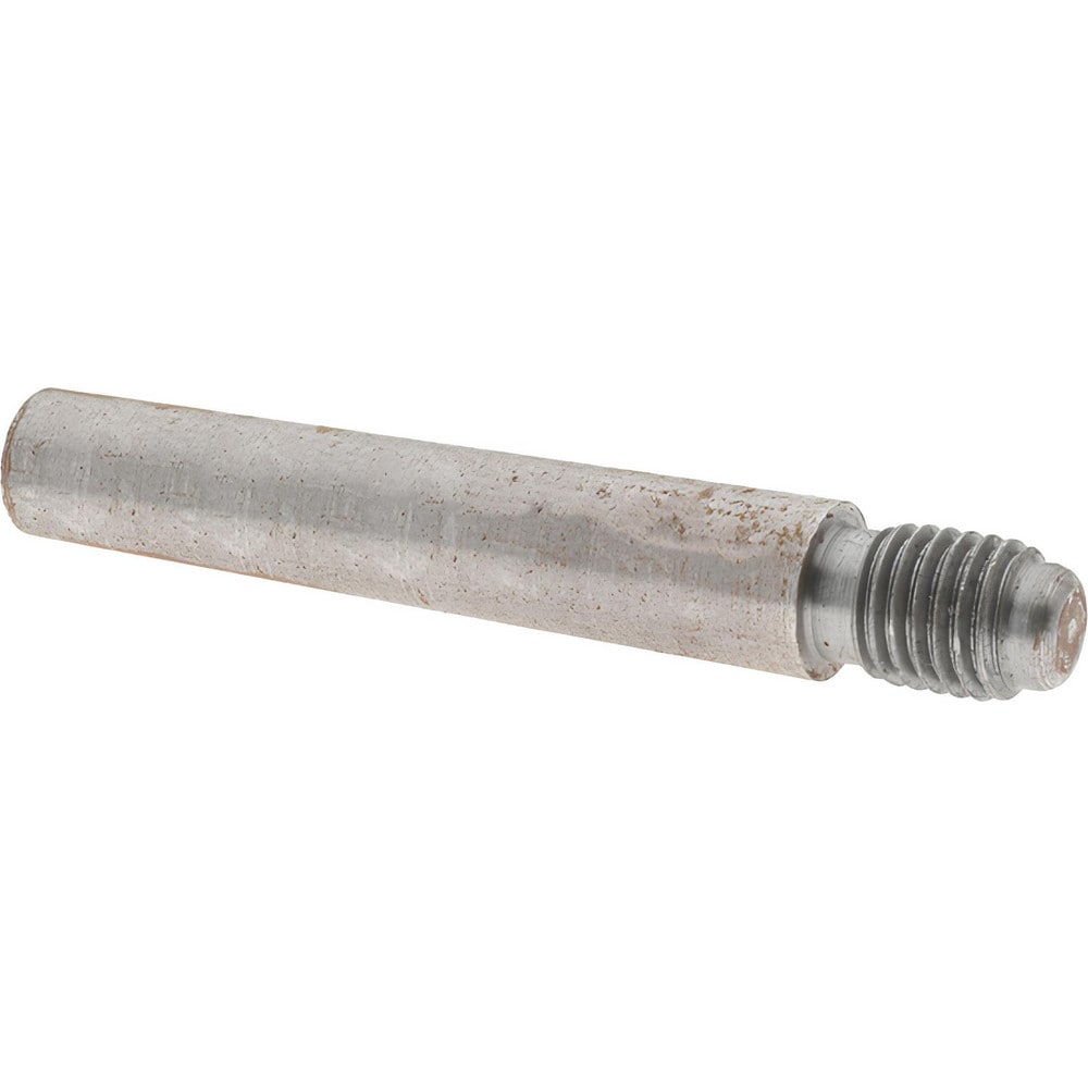 Size 6, 0.339" Large End Diam, Uncoated Steel 5/16-24 Threaded Taper Pin