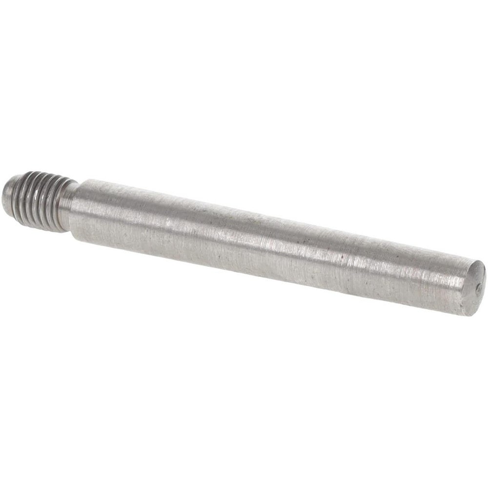 Size 6, 0.339" Large End Diam, Uncoated Steel 5/16-24 Threaded Taper Pin
