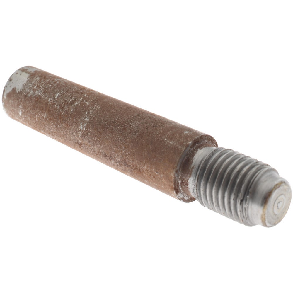 Size 8, 0.49" Large End Diam, Uncoated Steel 7/16-20 Threaded Taper Pin