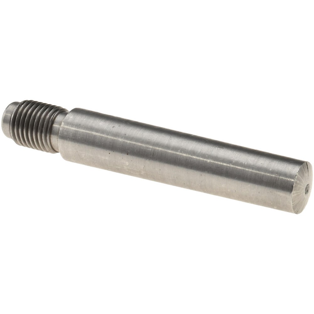 Size 8, 0.49" Large End Diam, Uncoated Steel 7/16-20 Threaded Taper Pin