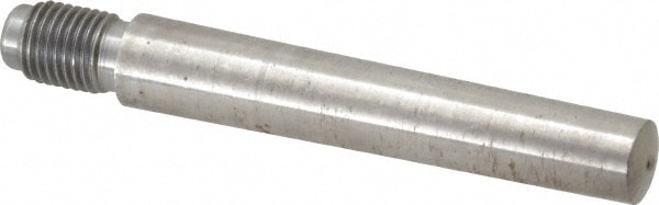 Size 8, 0.49" Large End Diam, Uncoated Steel 7/16-20 Threaded Taper Pin