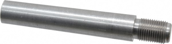 Size 10, 0.704" Large End Diam, Uncoated Steel 5/8-18 Threaded Taper Pin