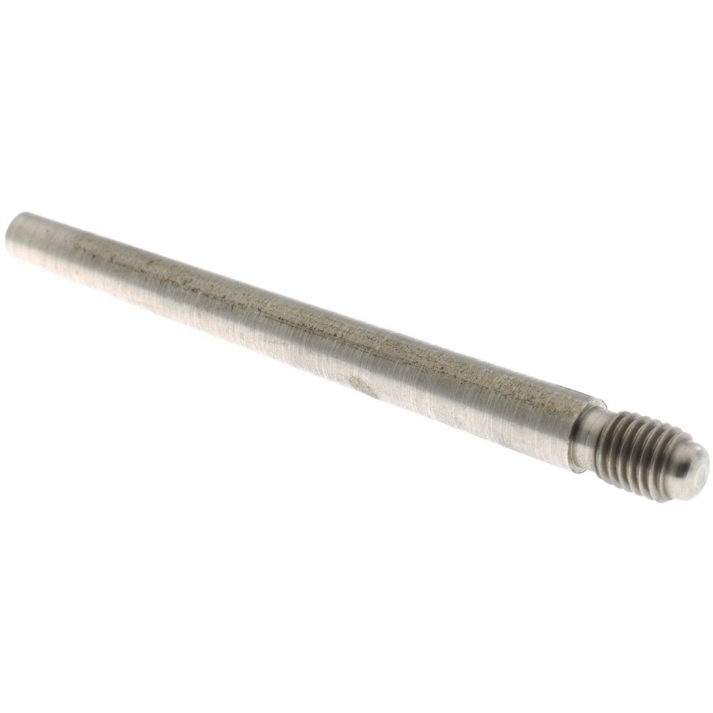 Size 4, 0.248" Large End Diam, Passivated Stainless Steel 1/4-28 Threaded Taper Pin