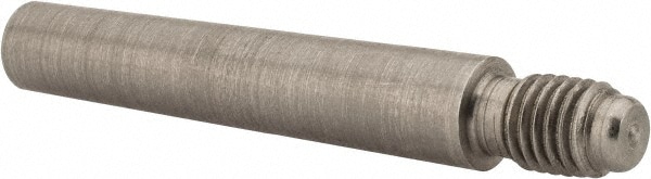 Size 5, 0.287" Large End Diam, Passivated Stainless Steel 1/4-28 Threaded Taper Pin