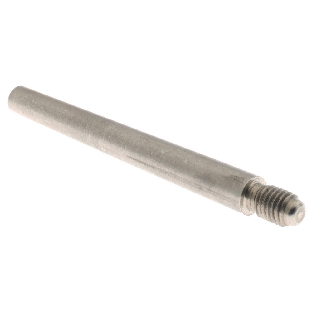 Size 5, 0.287" Large End Diam, Passivated Stainless Steel 1/4-28 Threaded Taper Pin