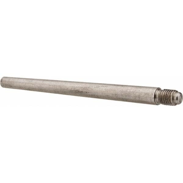 Size 6, 0.339" Large End Diam, Passivated Stainless Steel 5/16-24 Threaded Taper Pin