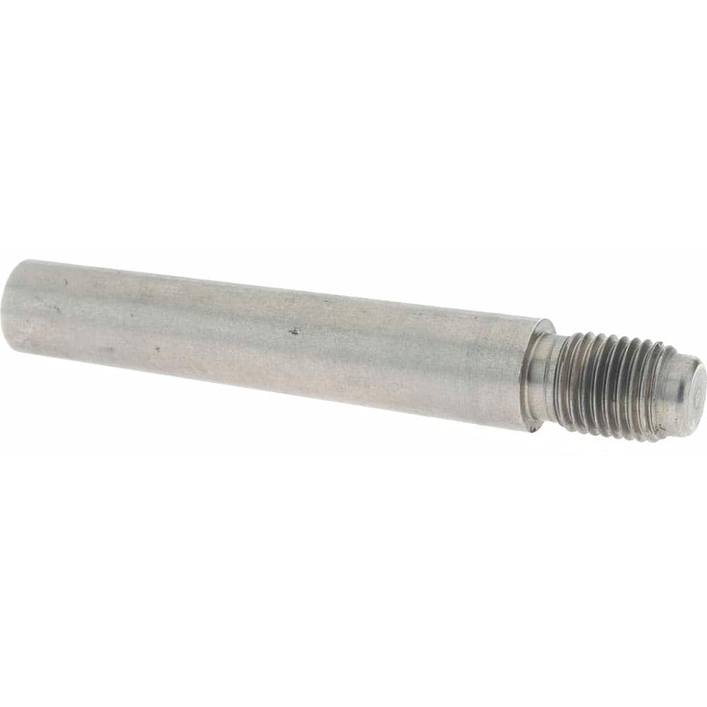 0.547 Small End Diameter 0.589 Large End Diameter 2 Length 1/2-20 Thread Size 0.589 Large End Diameter 2 Length #9 Pin Size Standard Tolerance 1/2-20 Thread Size 18-8 Stainless Steel Externally Threaded Taper Pin With Hex Nut Plain Finish