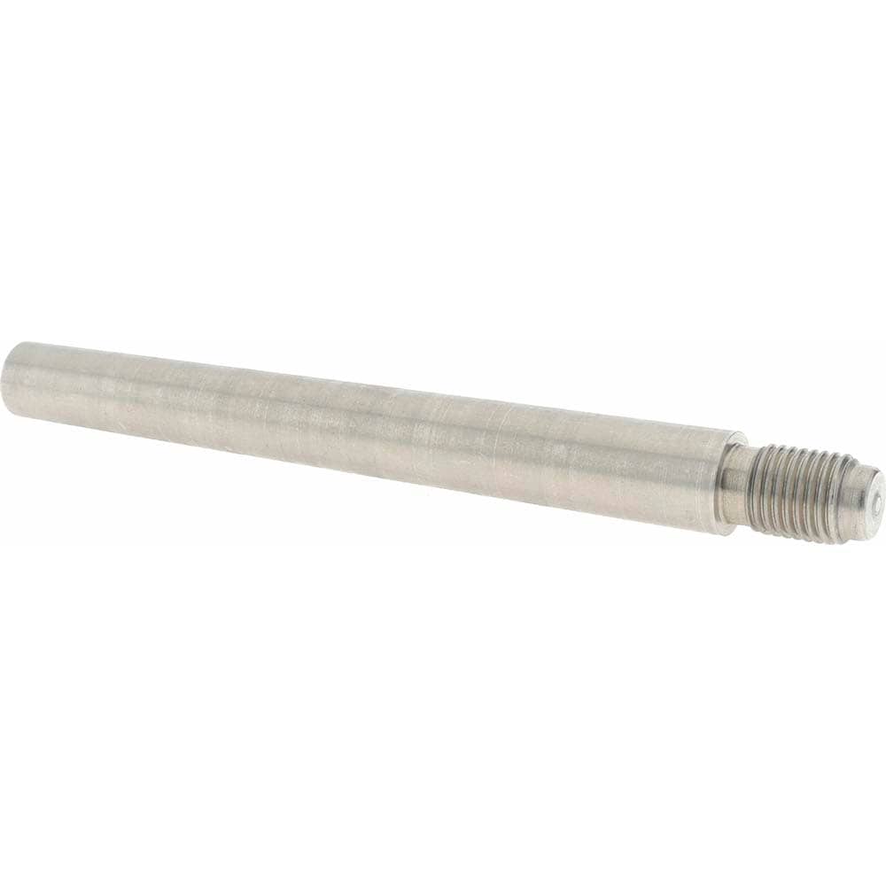 Size 8, 0.49" Large End Diam, Passivated Stainless Steel 7/16-20 Threaded Taper Pin