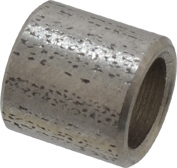 Round Circuit Board Spacer: #8 Screw, 1/4" OAL, 0.171" ID, 1/4" OD, Stainless Steel