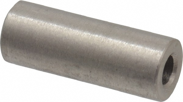 Round Circuit Board Spacer: #8 Screw, 1" OAL, 0.171" ID, 3/8" OD, Stainless Steel
