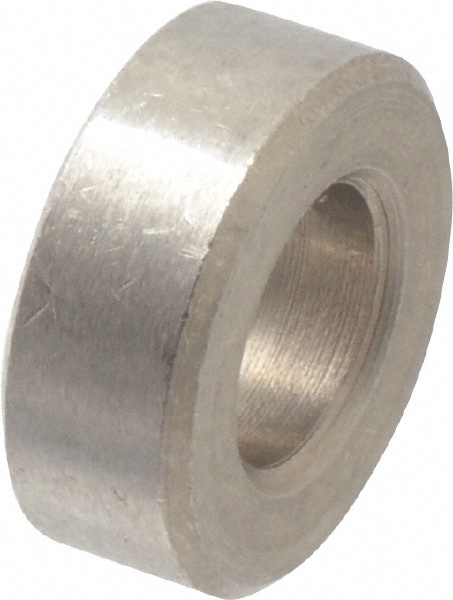 Round Circuit Board Spacer: 1/4" Screw, 3/16" OAL, 0.257" ID, 1/2" OD, Stainless Steel