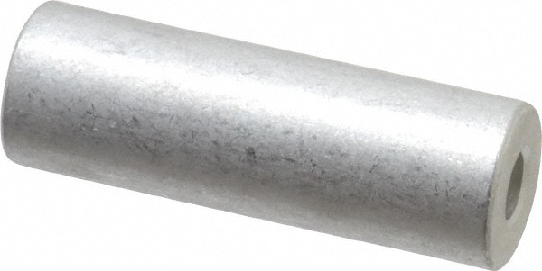 Round Circuit Board Spacer: #10 Screw, 1-1/2" OAL, 0.194" ID, 1/2" OD, Aluminum