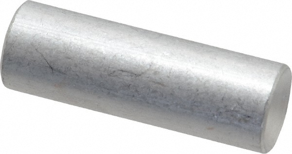 Round Circuit Board Spacer: 1/4" Screw, 1-1/2" OAL, 0.257" ID, 1/2" OD, Aluminum