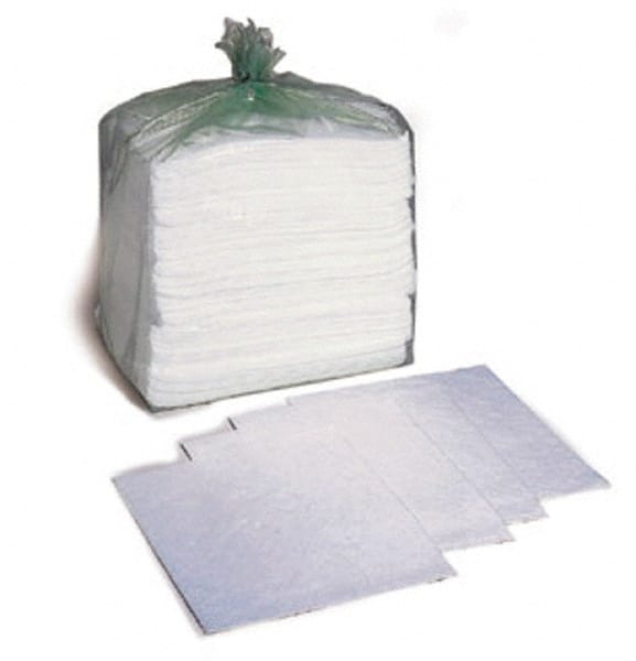 Brady SPC Sorbents ENV200 Sorbent Pad: Oil Only Use, 15" Wide, 19" Long, 51 gal 