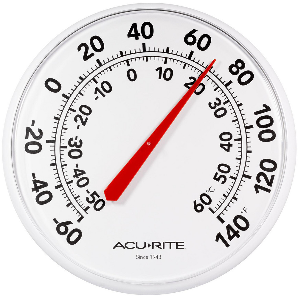 Acurite surface thermometers thermometer type window wall
