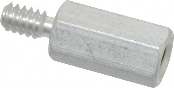PKG of 10 6-32 1/4” Length Stainless Steel 1/4” Hex M-F Standoff