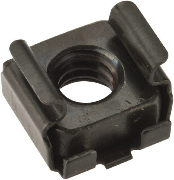 Au-Ve-Co Products 10773 1/4-20 Screw, 0.064 to 0.105" Thick, Spring Steel Cage Nut 