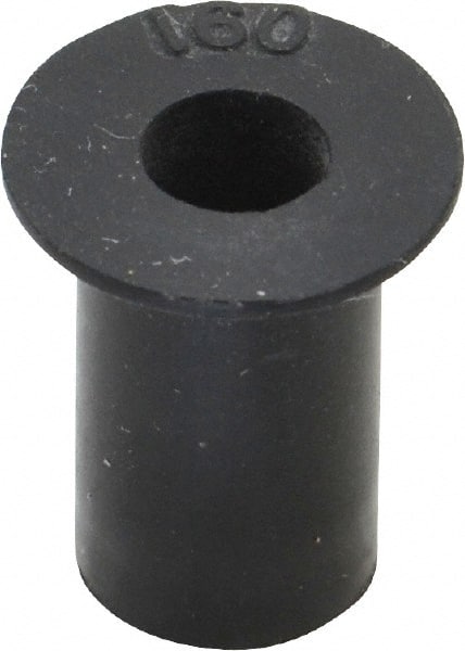 Au-Ve-Co Products 13009 #10-32, 0.562" Diam x 0.04" Thick Flange, Rubber Insulated Rivet Nut 