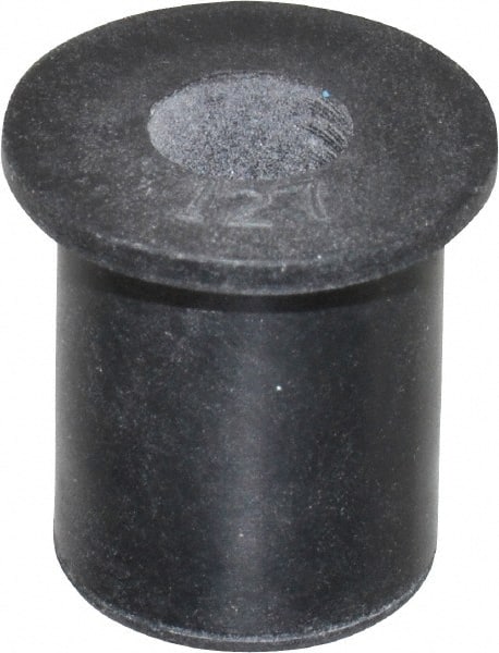 Au-Ve-Co Products 16251 M6x1.00, 0.63" Diam x 0.051" Thick Flange, Rubber Insulated Rivet Nut 