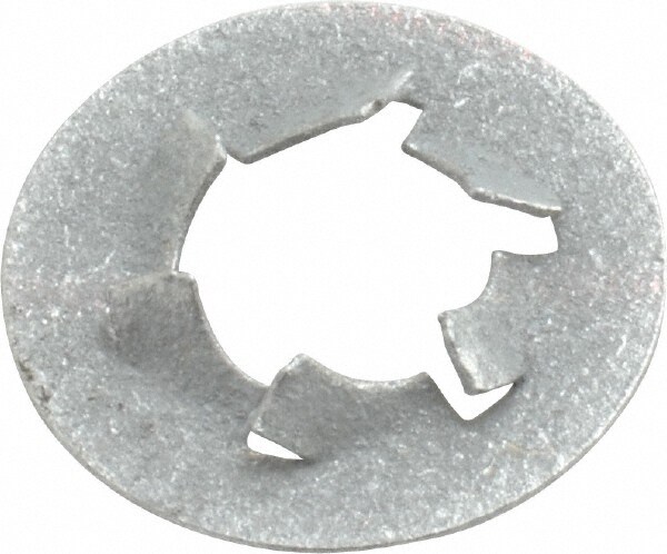 3/8" Screw, 25/32" OD, Spring Steel Push Nut