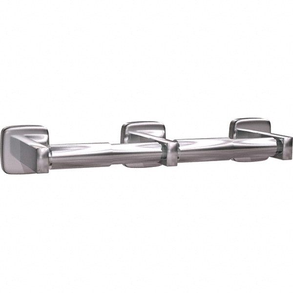 Standard Double Roll Stainless Steel Toilet Tissue Dispenser