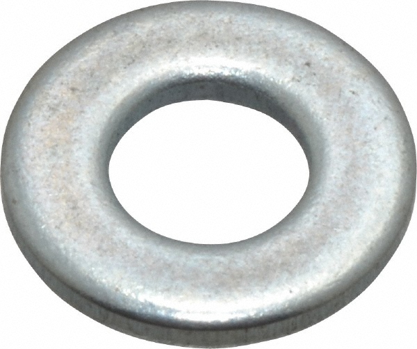 Value Collection 6" Screw SAE Flat Washer Steel, ZincPlated