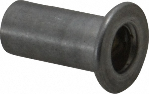 Value Collection 47240 #10-32, 0.01 to 0.08" Grip, Aluminum Standard Rivet Nut Image