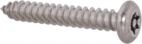 Value Collection 4.10A114BS Sheet Metal Screw: #10, Button Head, Torx Image