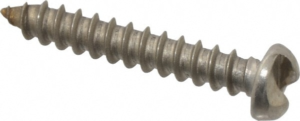 Made in USA 5.8A1RS Sheet Metal Screw: #8, Round Head, Slotted Image