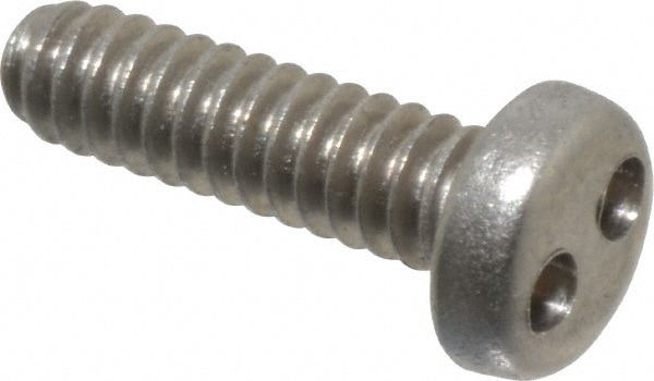 Made in USA 1.63212PS Machine Screw: #6-32 x 1/2", Pan Head, Spanner Image