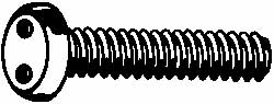 Made in USA 1.83234PS Machine Screw: #8-32 x 3/4", Pan Head, Spanner Image