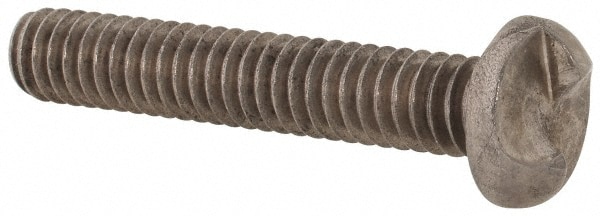 Made in USA 5.142112RS Machine Screw: 1/4-20 x 1-1/2", Round Head, One-Way Image