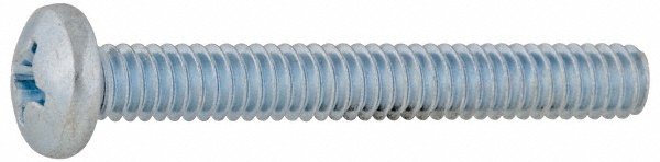 Machine Screw: #8-32 x 3/8", Pan Head, Phillips