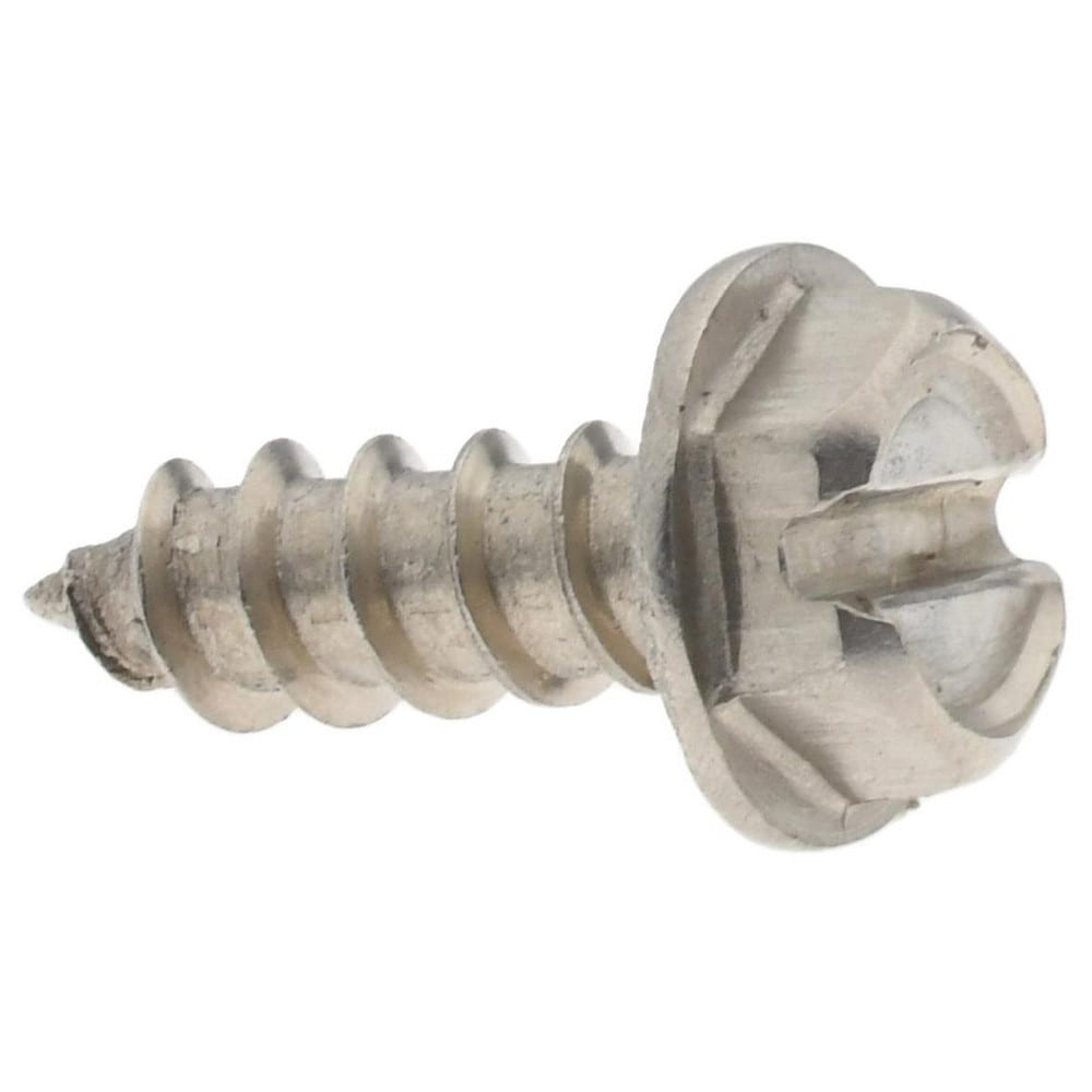 Value Collection Sheet Metal Screw 8 Hex Washer Head Slotted