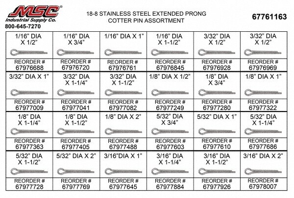 value-collection-1-250-piece-1-16-to-3-16-pin-diam-extended-prong