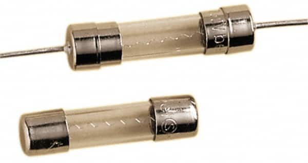 Ferraz Shawmut GSB4/10-MSC Cylindrical Fast-Acting Fuse: 0.4 A, 20 mm OAL, 5 mm Dia 